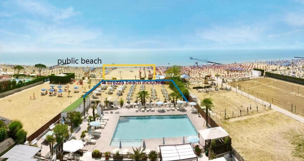 Hotel La Brezza Frontemare Lido di Jesolo Luaran gambar